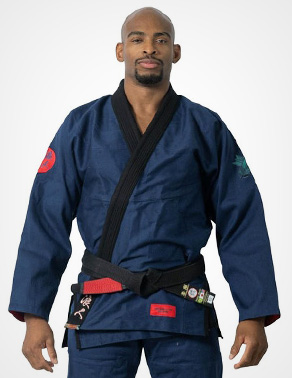 로닌 신세이 유구레 주짓수 도복 [아시안핏]- 네이비