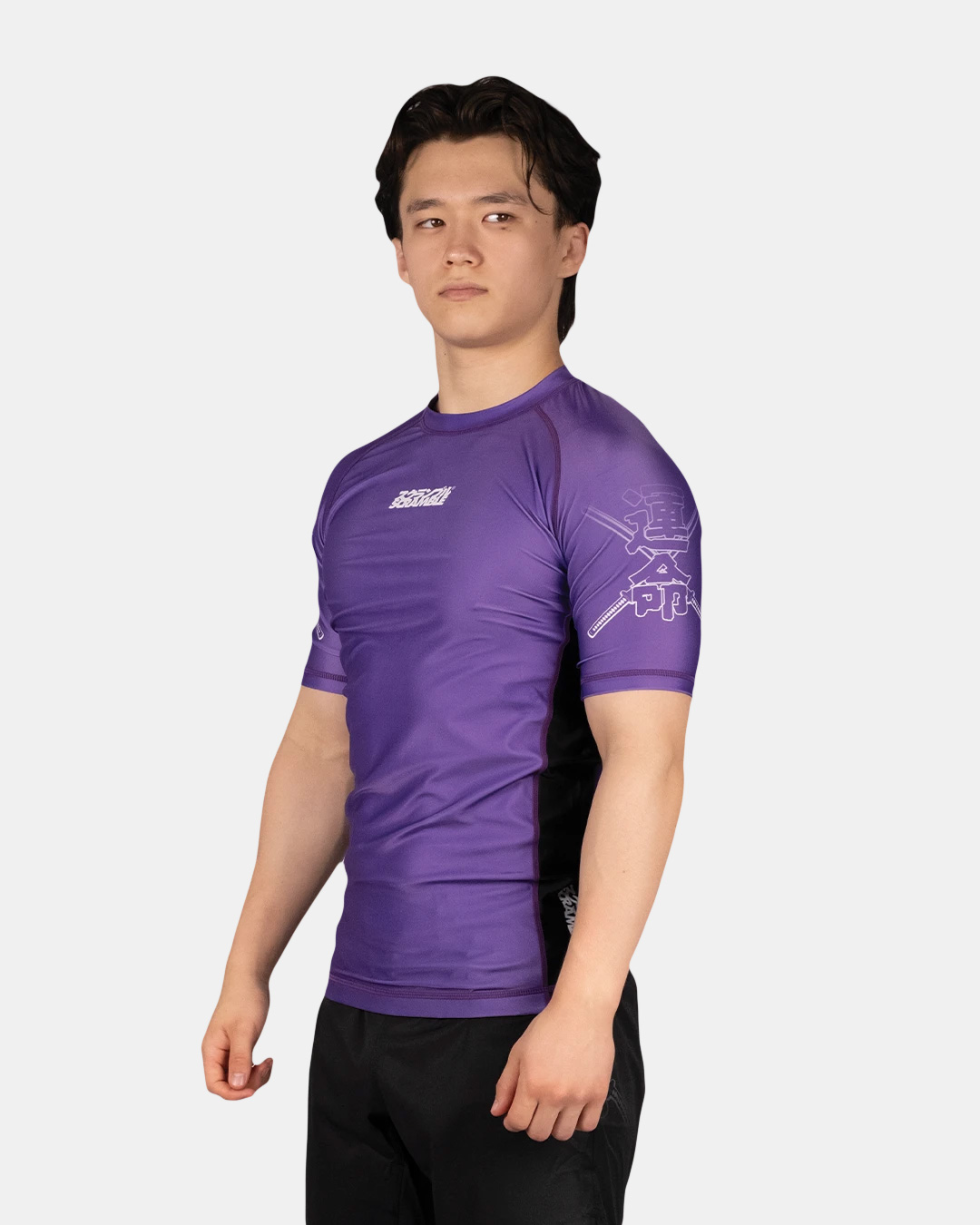 스크램블 페이트 탄토 랭크 래쉬가드 - 퍼플