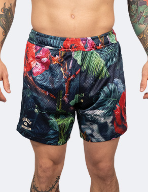 스크램블 메쉬 하이브리드 쇼츠 - 오하나