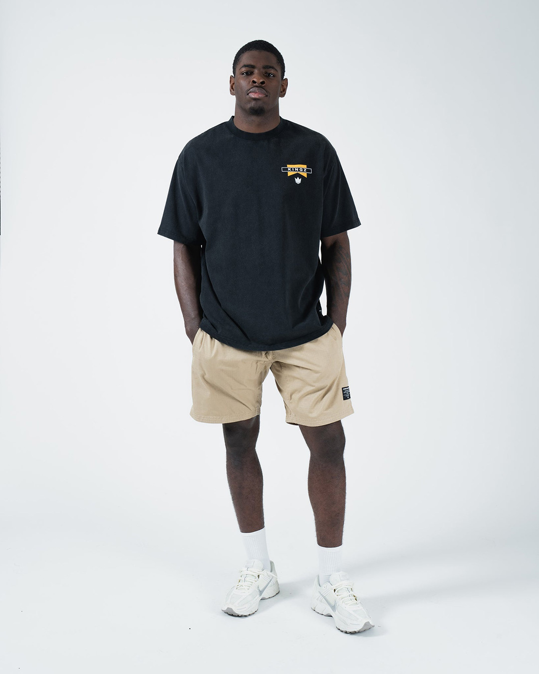 킹즈 플래그 티셔츠 - 블랙