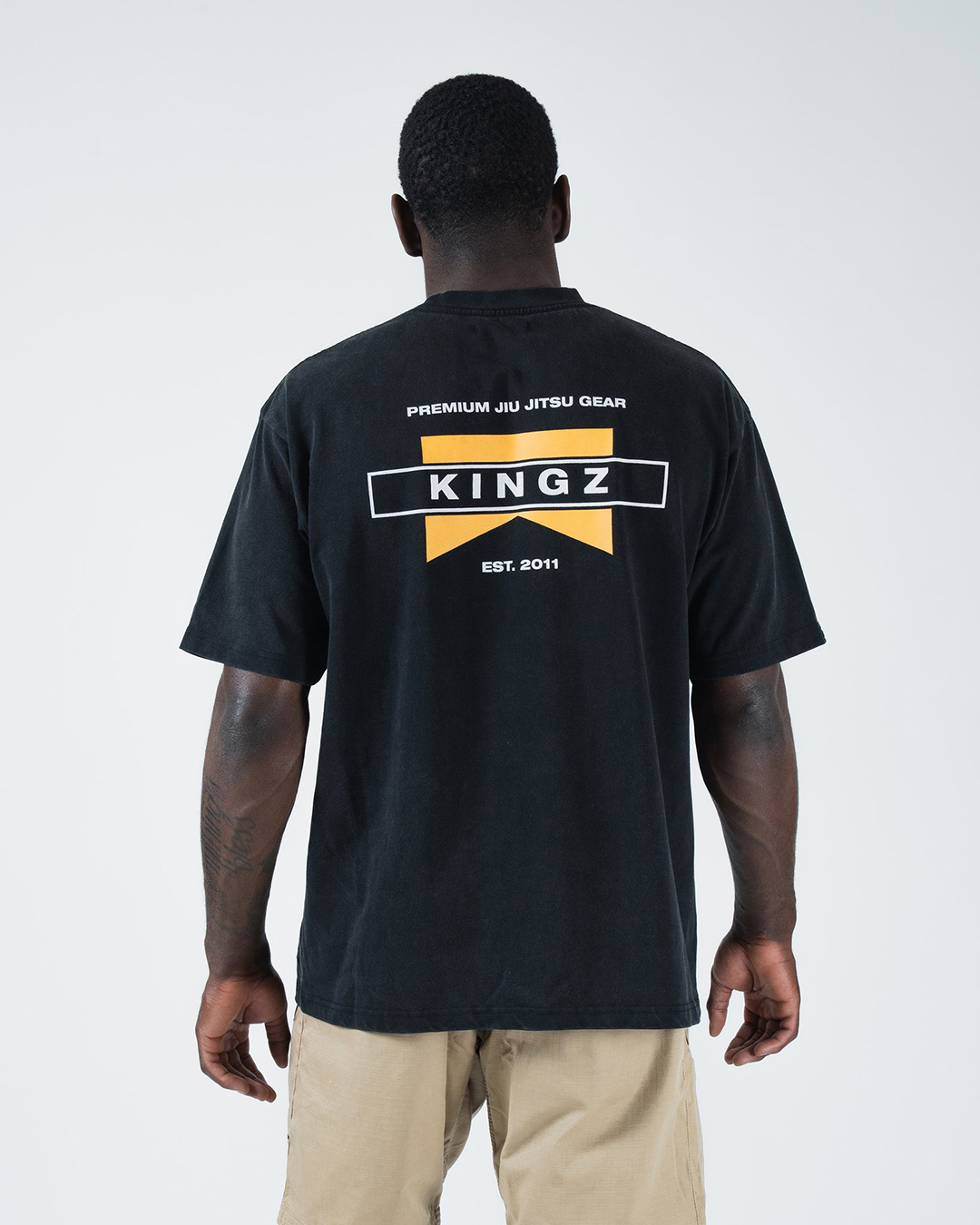 킹즈 플래그 티셔츠 - 블랙