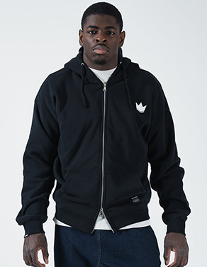 킹즈 코어 V2 후디 집업 - 블랙